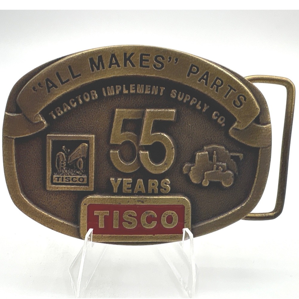 Tisco 55 Years Anniversary Belt‎ Buckle Vintage Series II Limited Edition #1597